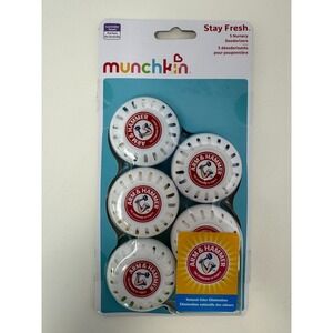 Munchkin Stay Fresh Nursery Deodorizers 5-Pack Lavender Arm & Hammer Baking Soda